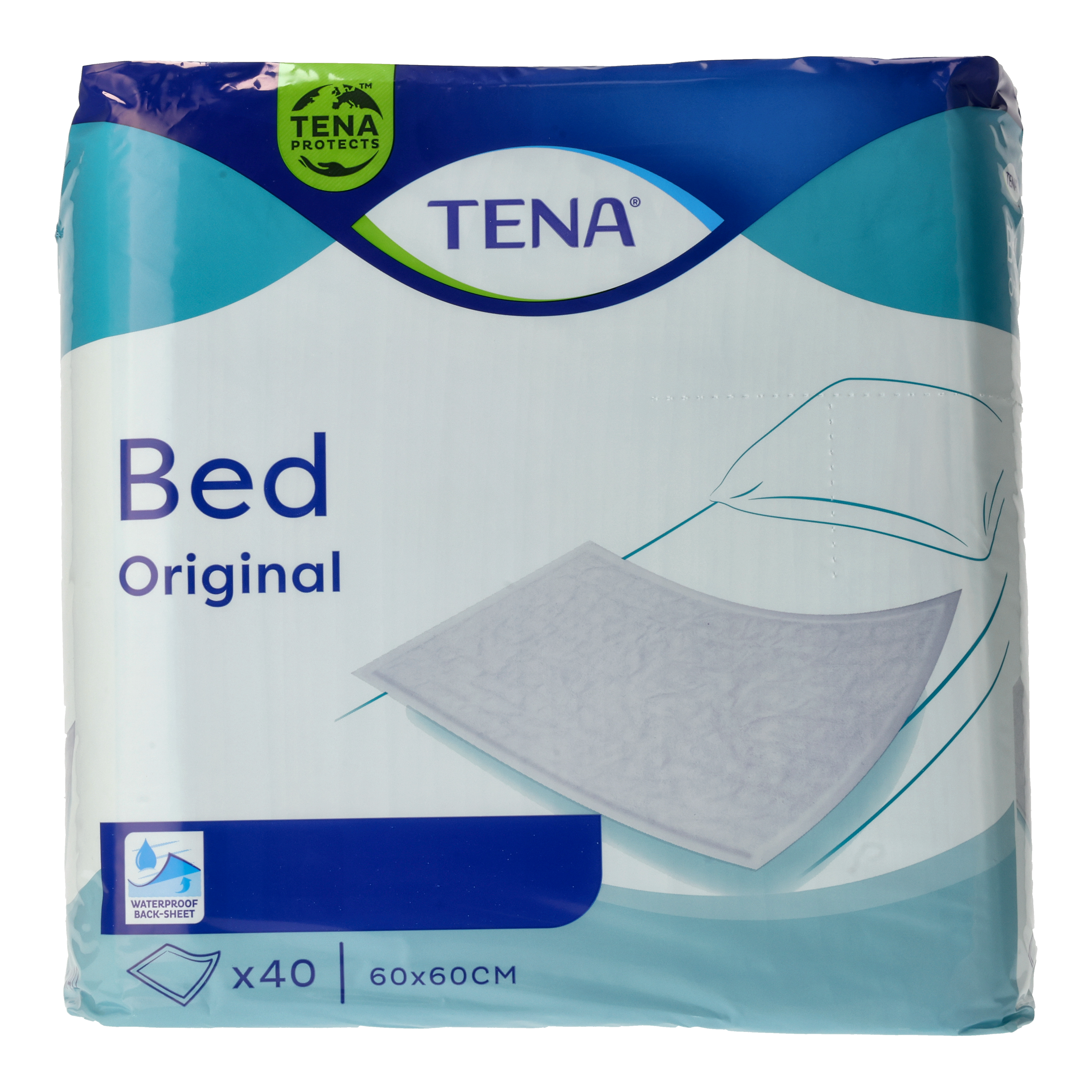 Ein Bild von Tena Bed Original Krankenunterlage - 920 g