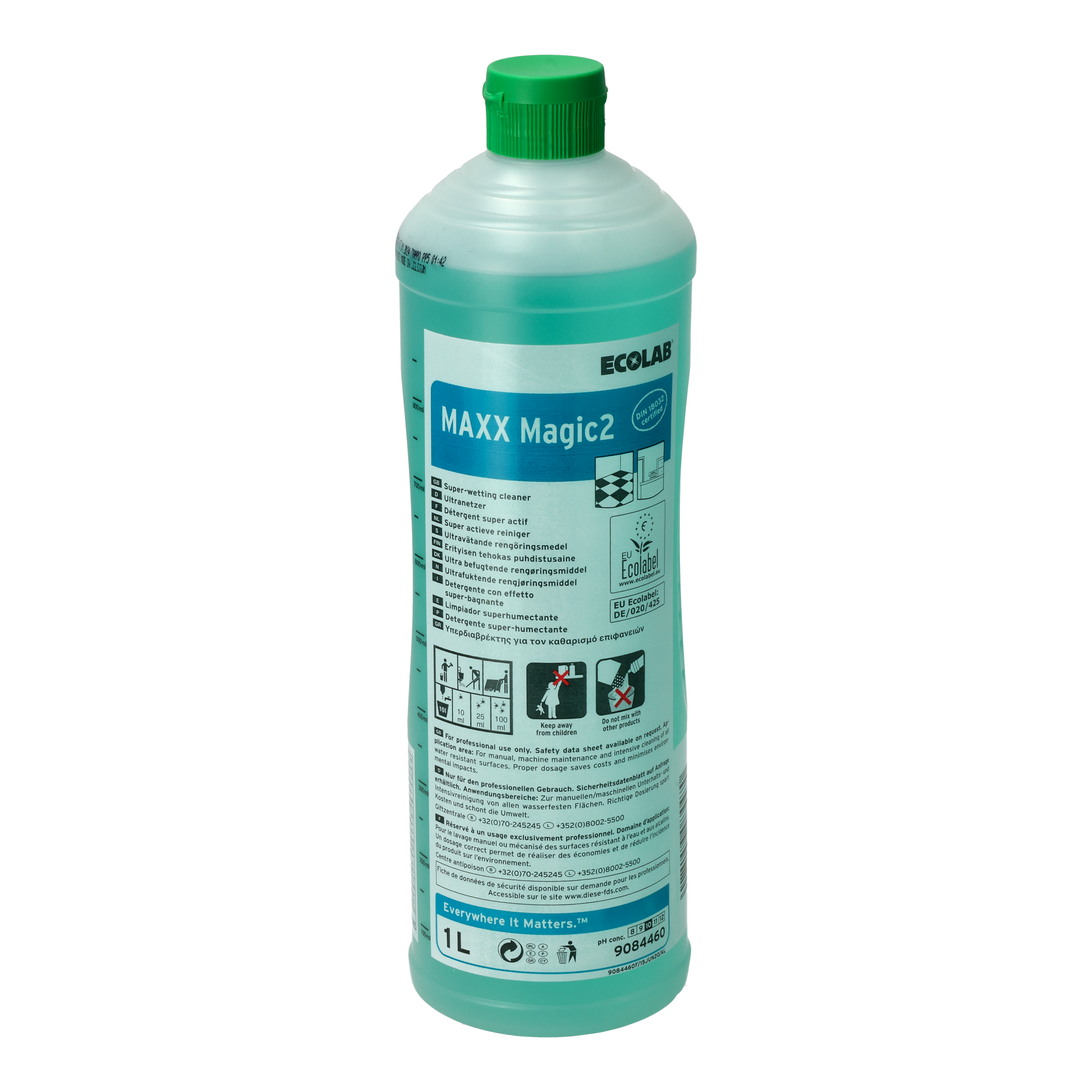 Ein Bild von Ecolab MAXX Magic2 Universalreiniger - 1 Liter