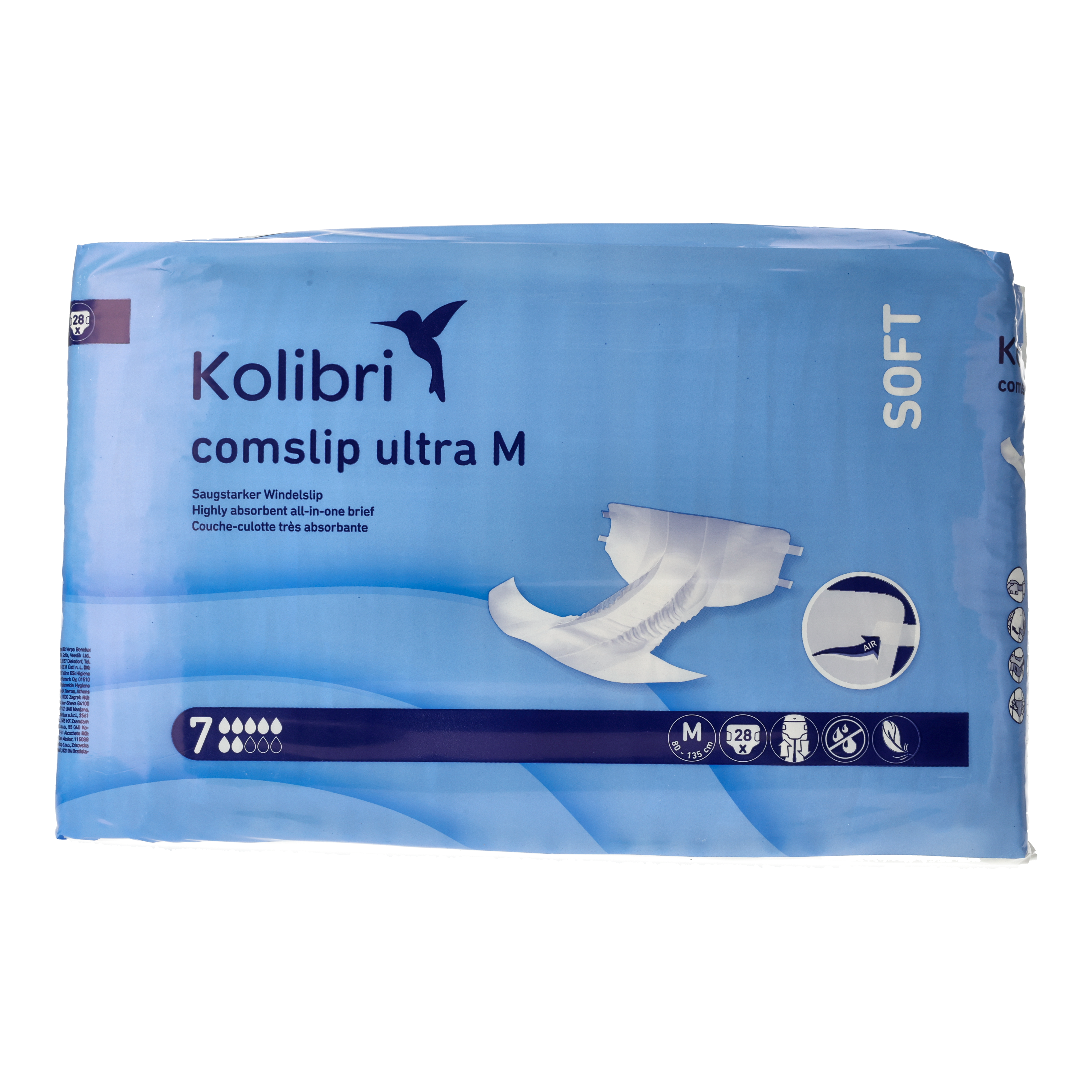 Ein Bild von Kolibri comslip SOFT ultra Windelslip - M