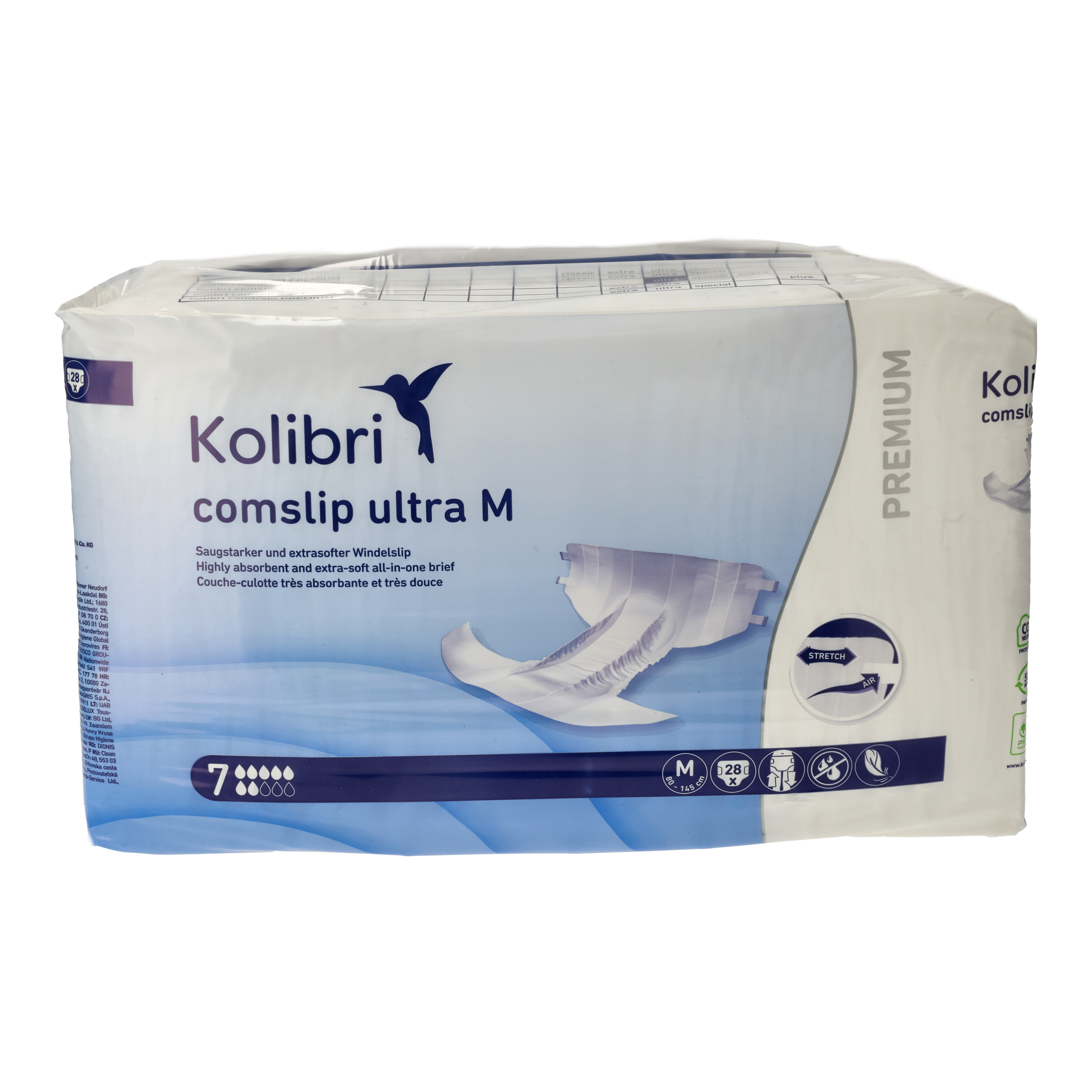 Ein Bild von Kolibri comslip PREMIUM ultra Windelslip - M