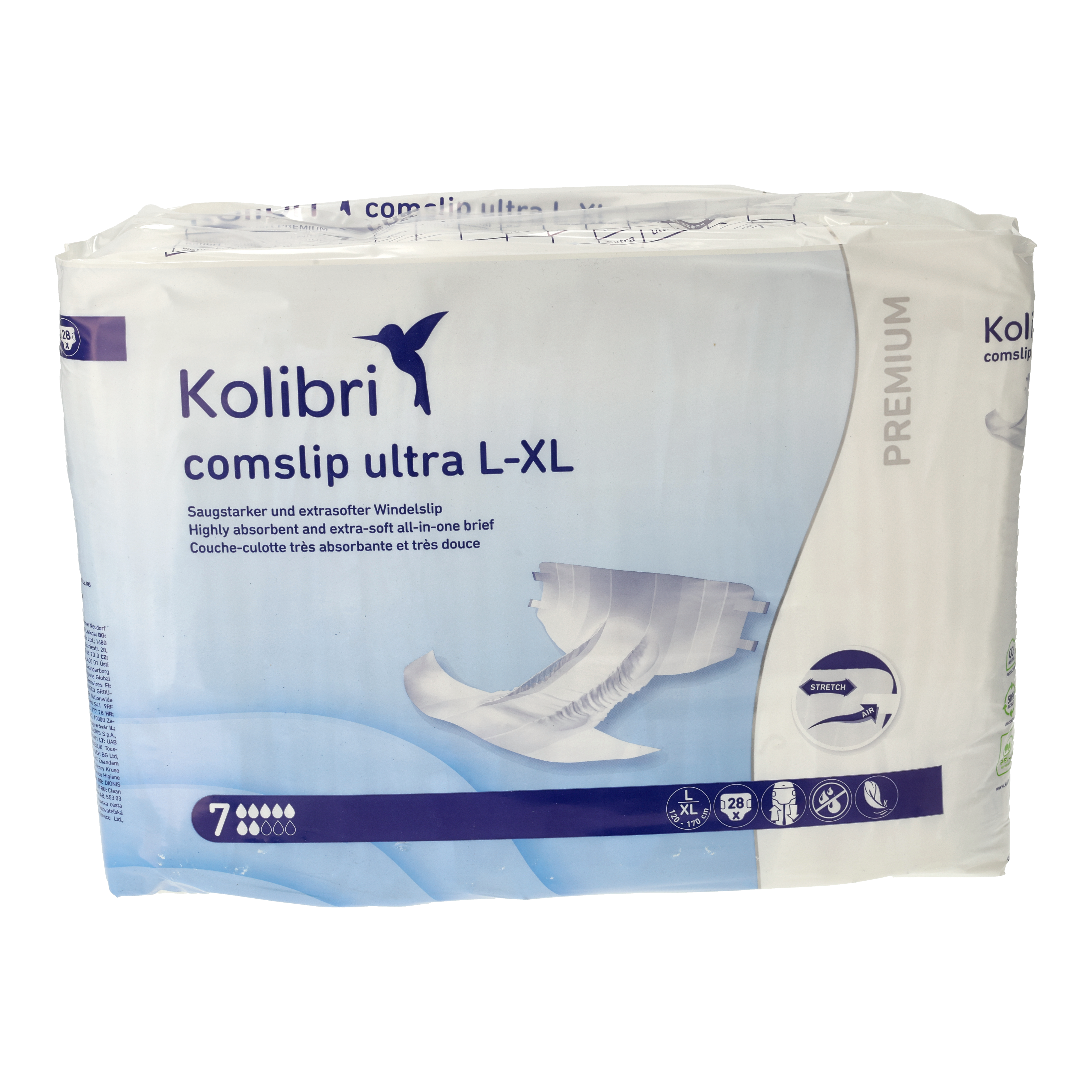 Ein Bild von Kolibri comslip PREMIUM ultra Windelslip - L/XL