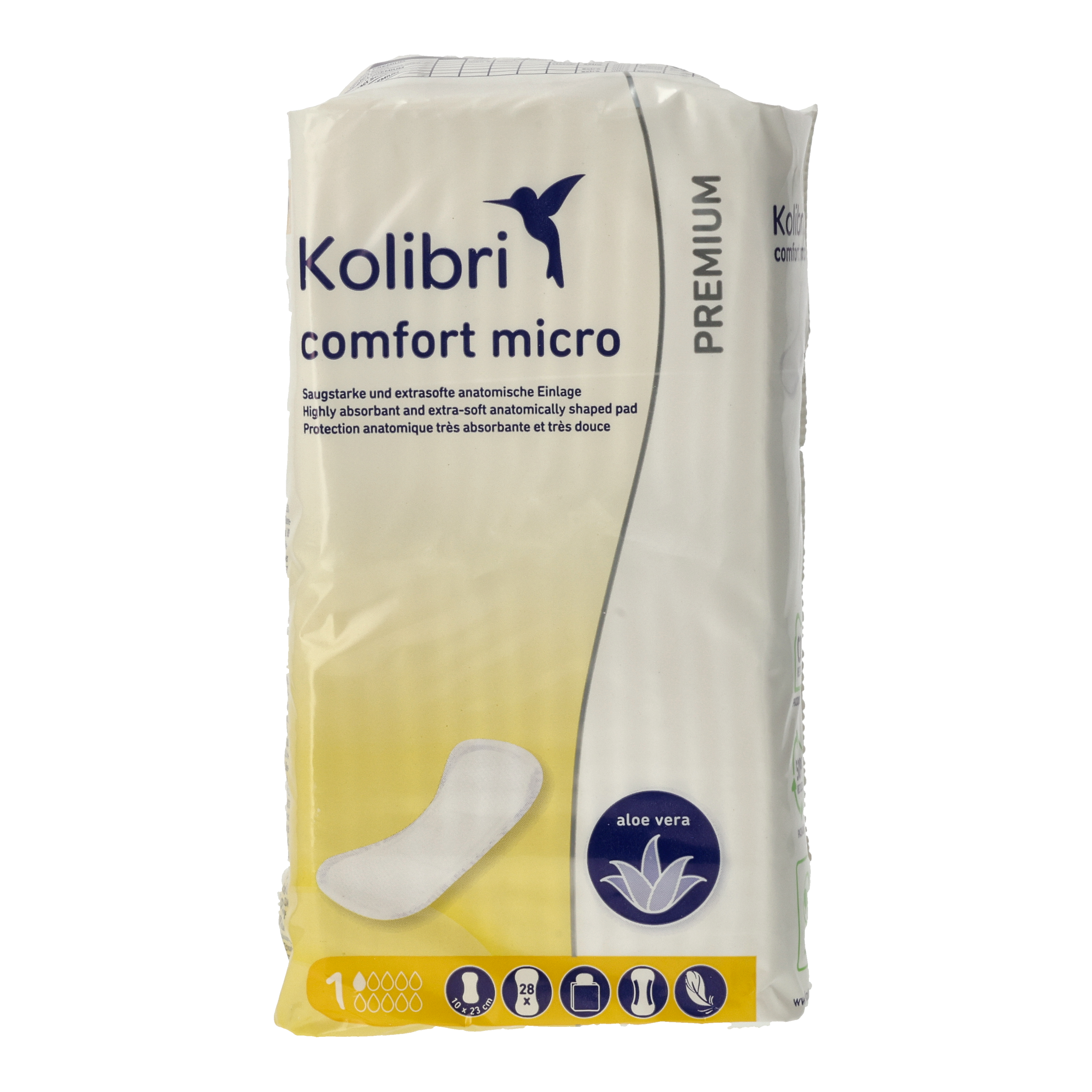 Ein Bild von Kolibri comfort PREMIUM Einlage - Micro