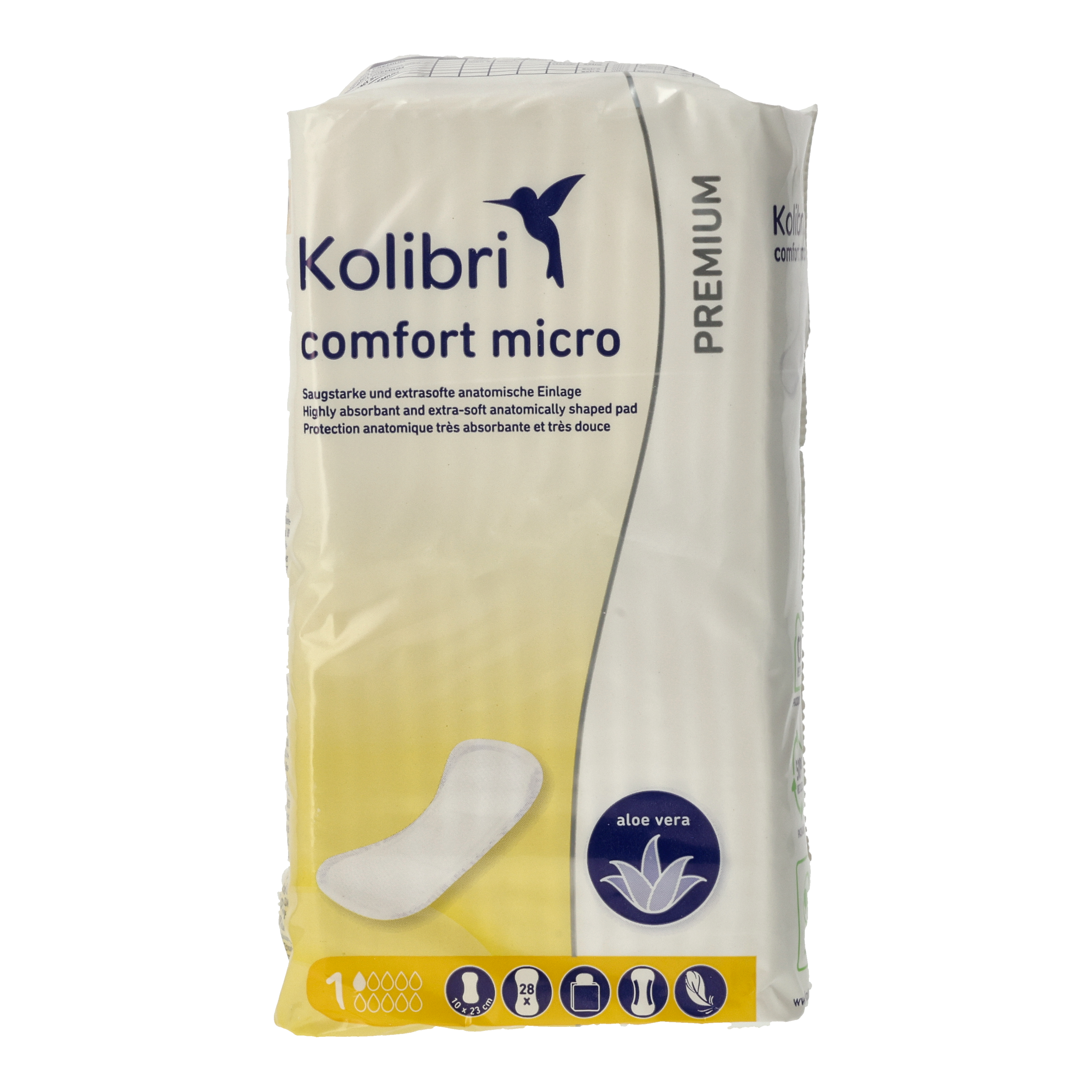 Kolibri comfort PREMIUM micro Einlage - 195 ml