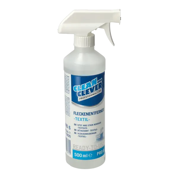 CLEAN and CLEVER PROFESSIONAL Fleckenentferner Textil PRO 6 - 500 ml