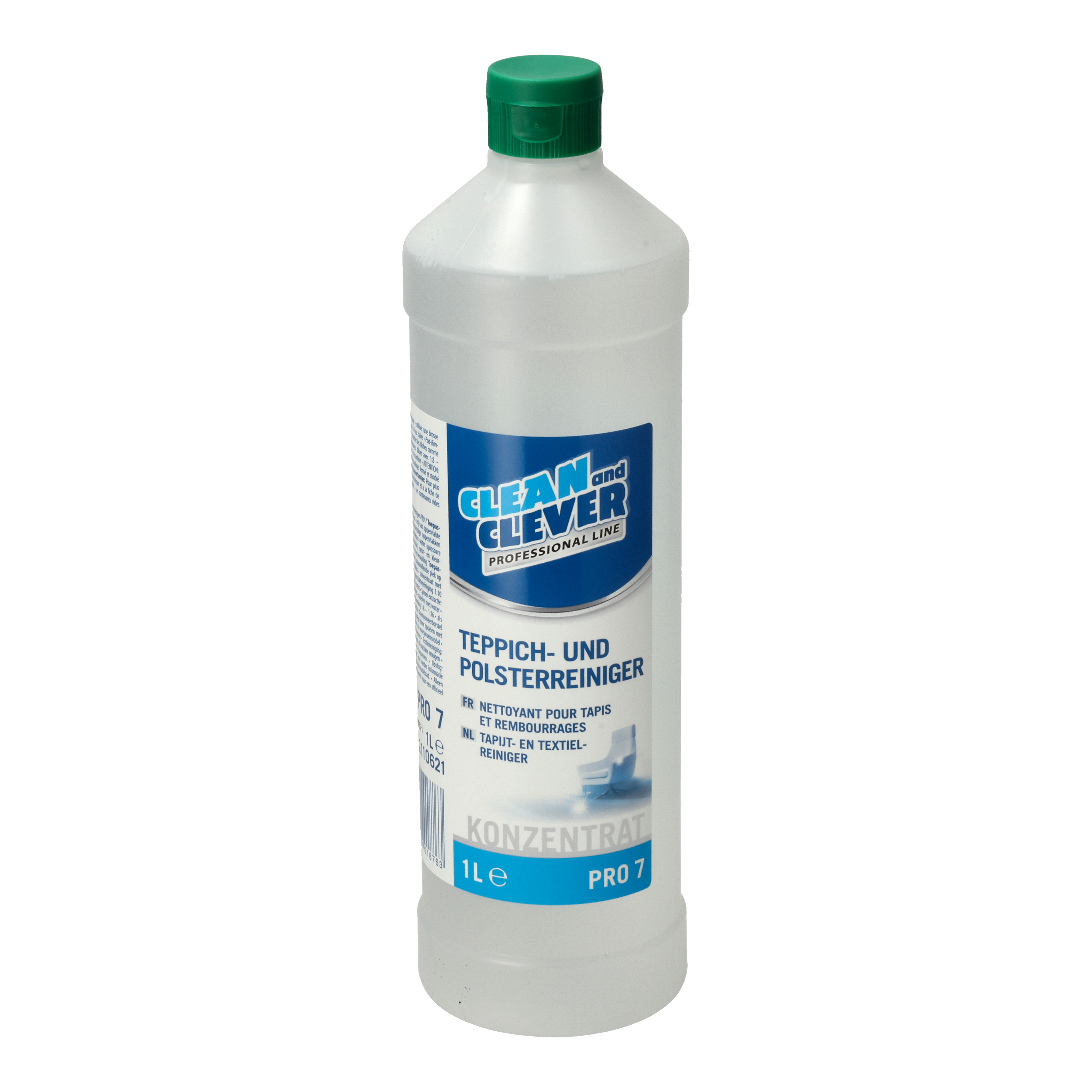 CLEAN and CLEVER PROFESSIONAL Teppich- & Polsterreiniger PRO7 - 1 Liter