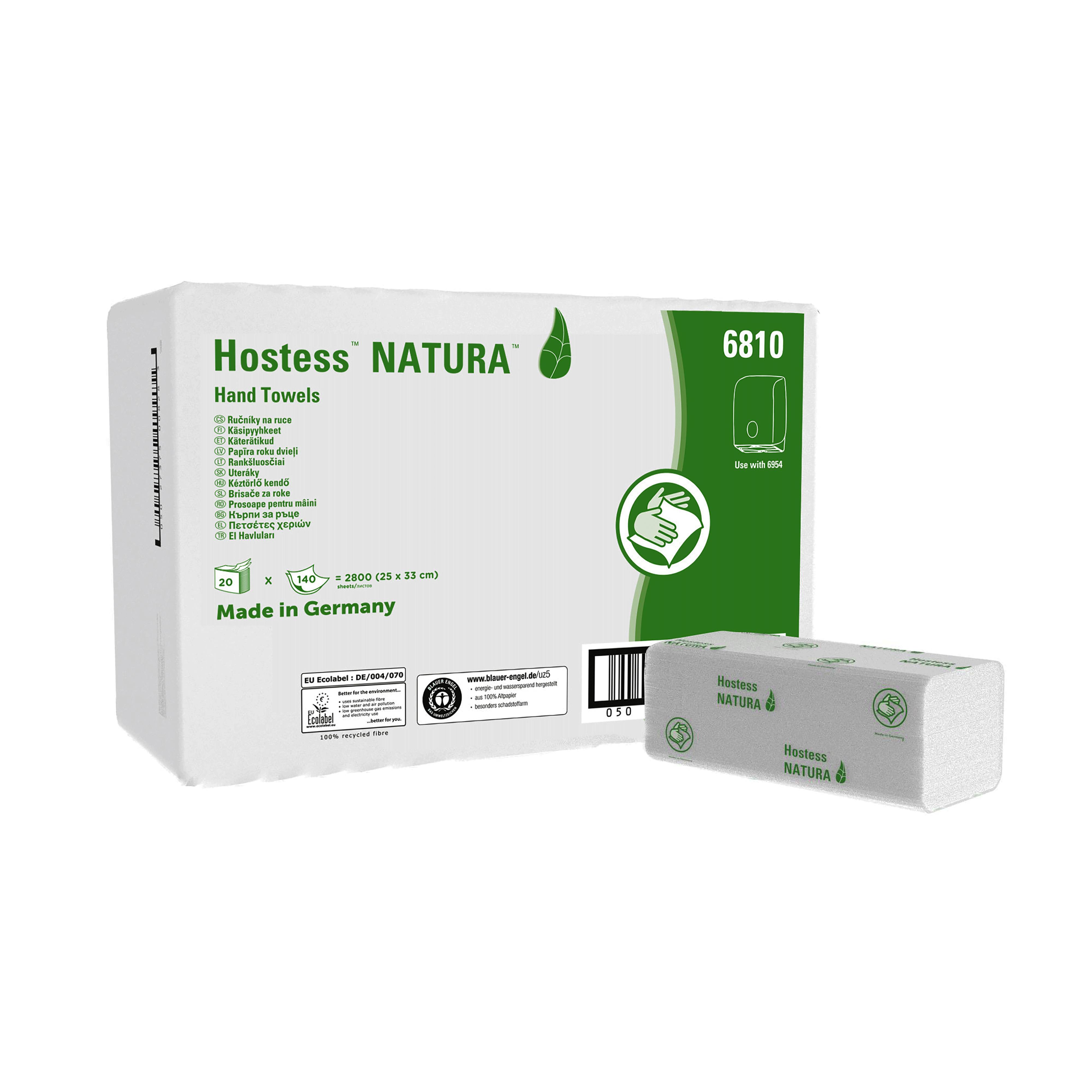 Kimberly Clark Professional Hostess Natura Falthandtuch weiß - 25x33 cm