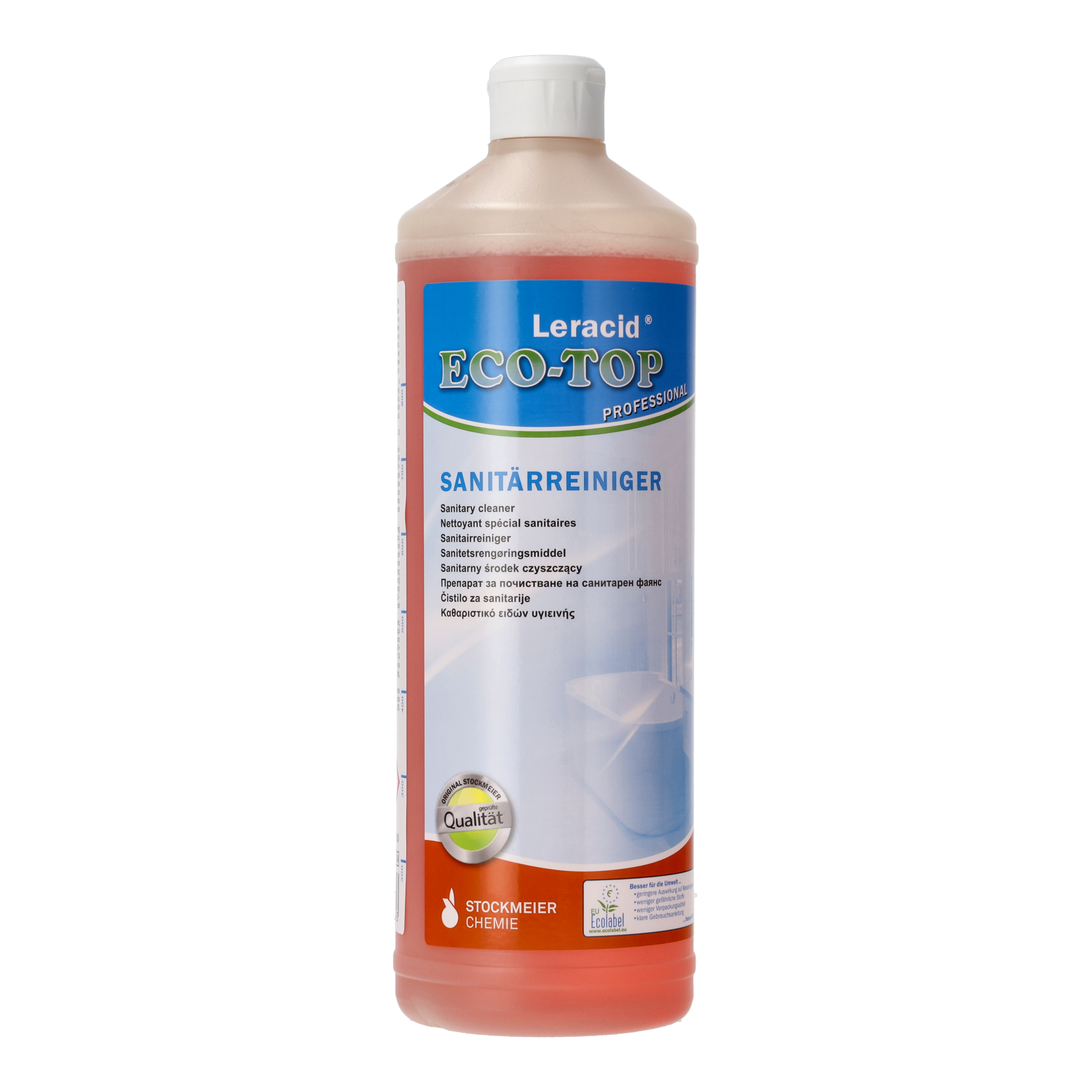 Ein Bild von Stockmeier Leracid ECO-TOP Sanitärreiniger - 1 Liter