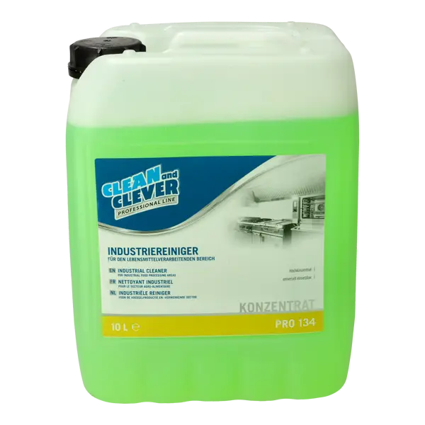 Ein Bild von CLEAN and CLEVER PROFESSIONAL Industriereiniger PRO134 - 10 Liter