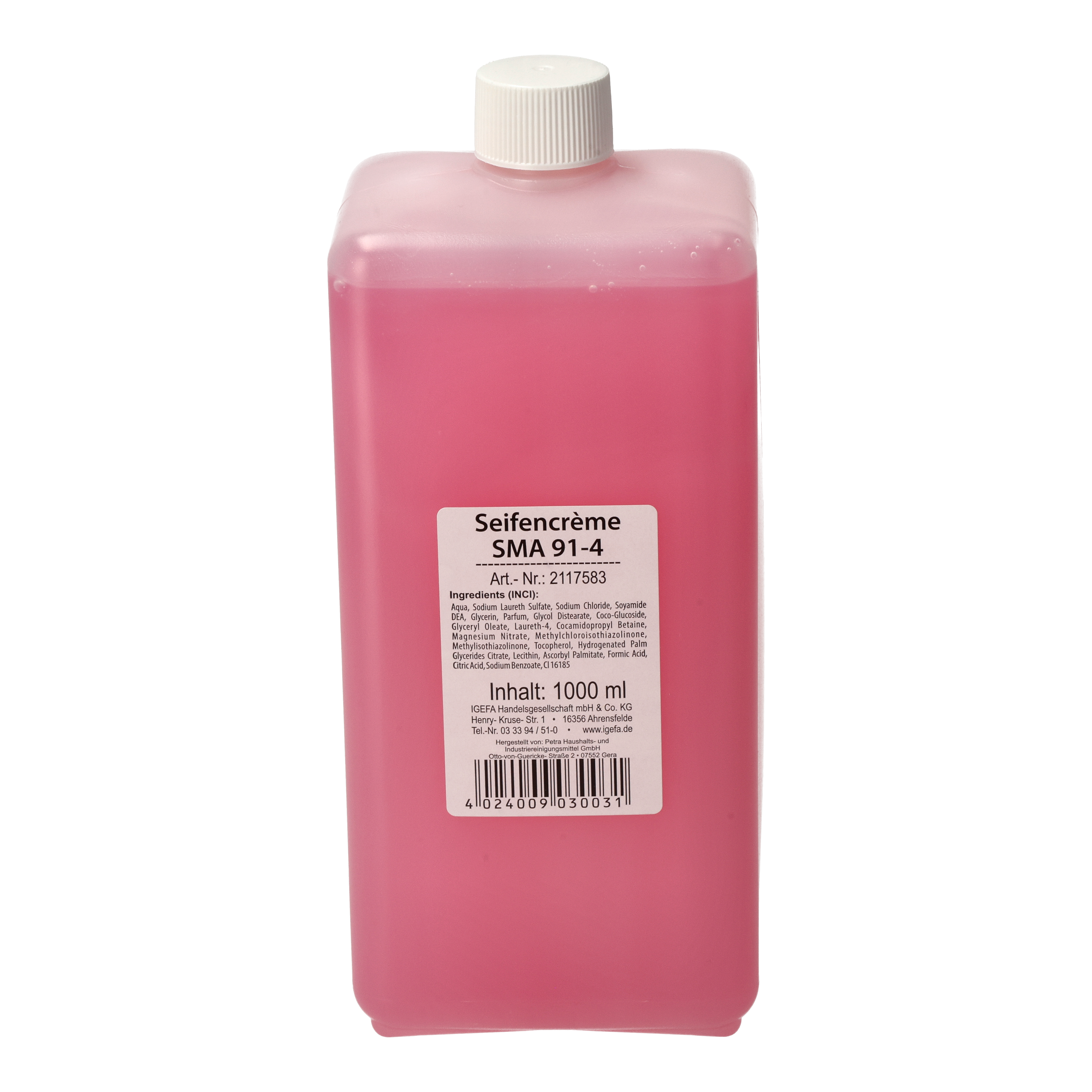 Ein Bild von CLEAN and CLEVER SMART Seifencreme SMA91-4 - 6x1 Liter