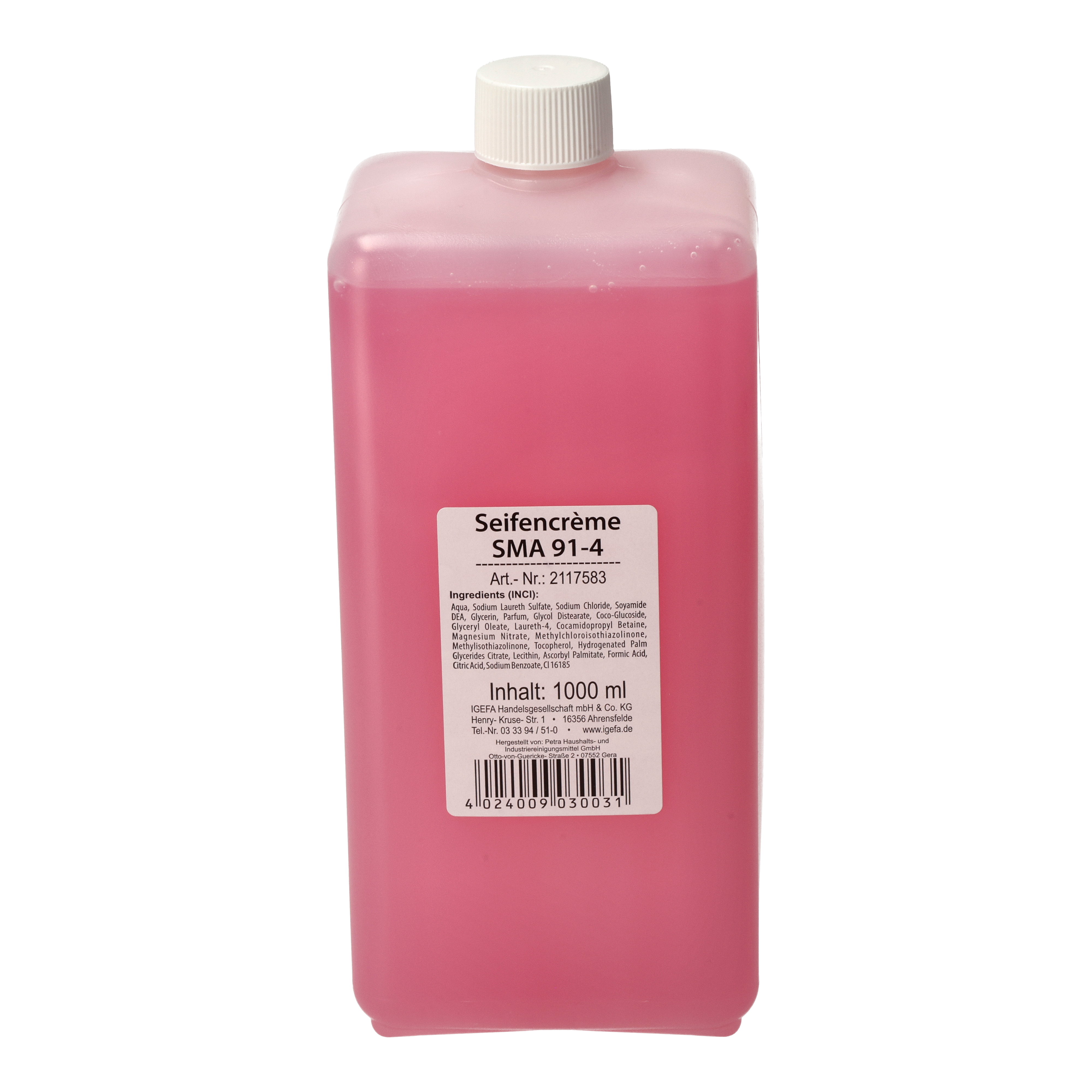 CLEAN and CLEVER SMART Seifencreme SMA91-4 - 6x1 Liter