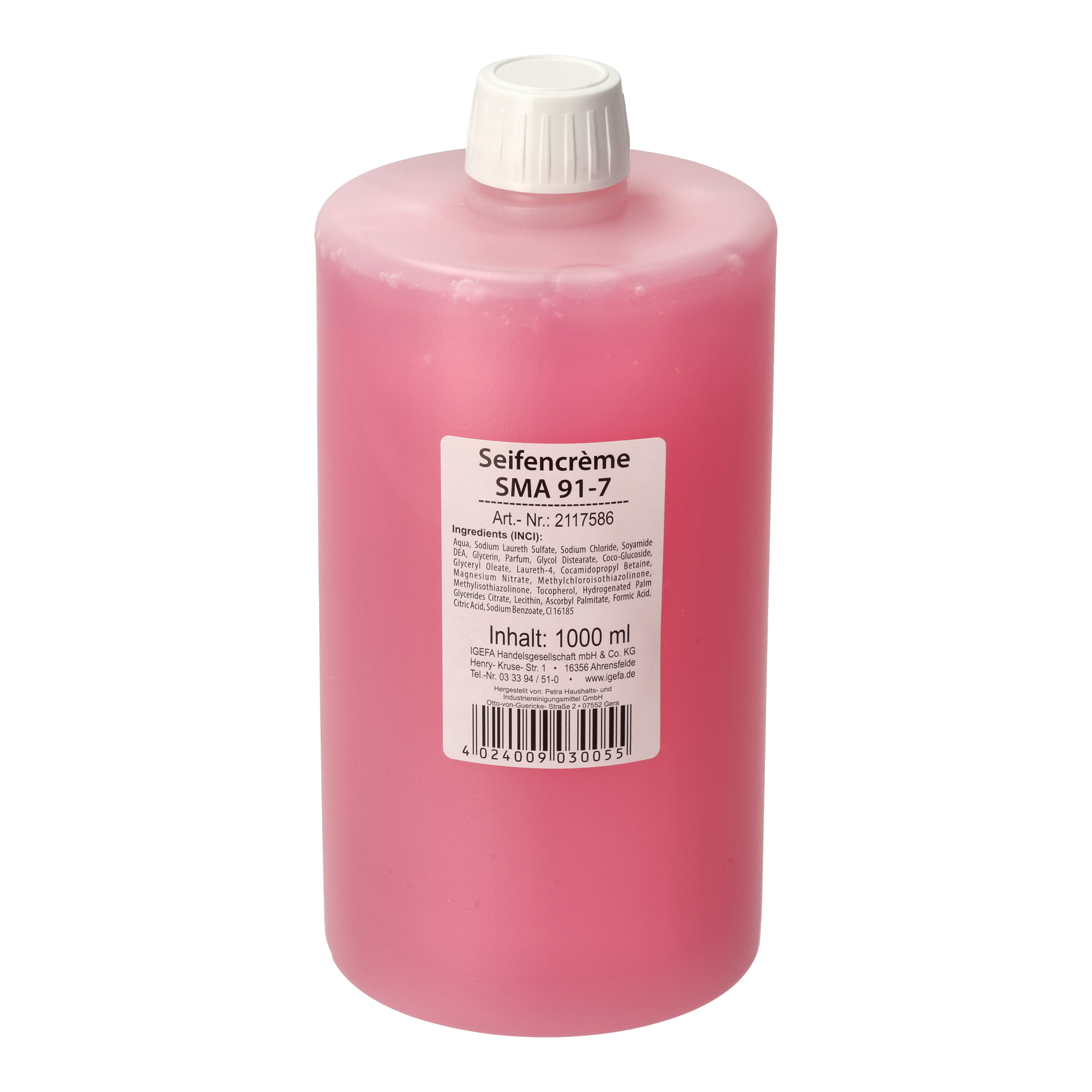 Ein Bild von CLEAN and CLEVER SMART Seifencreme SMA91-7 - 6x1 Liter