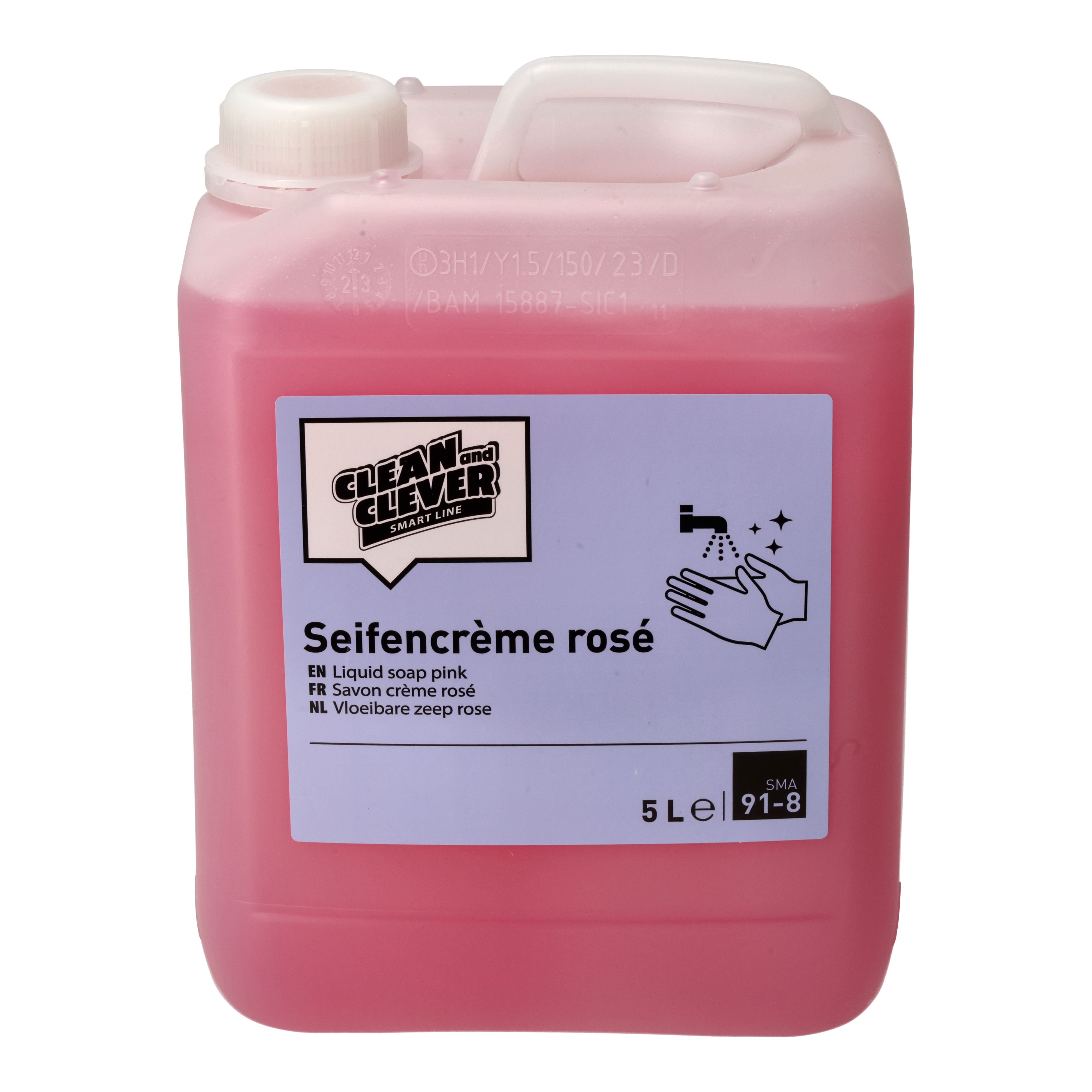 CLEAN and CLEVER SMART Seifencreme SMA91-8 - 5 Liter