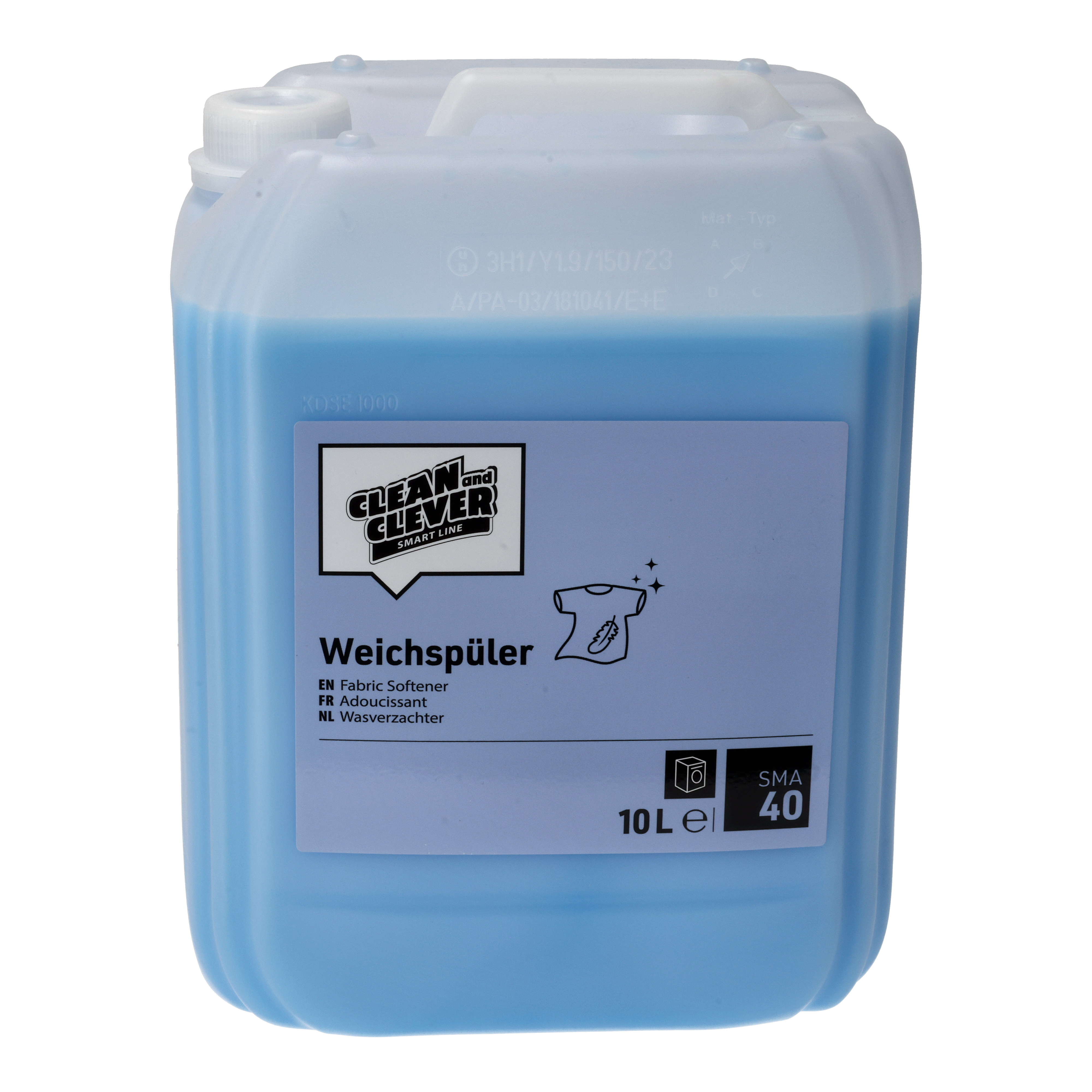 CLEAN and CLEVER SMART Weichspüler SMA40 - 10 Liter