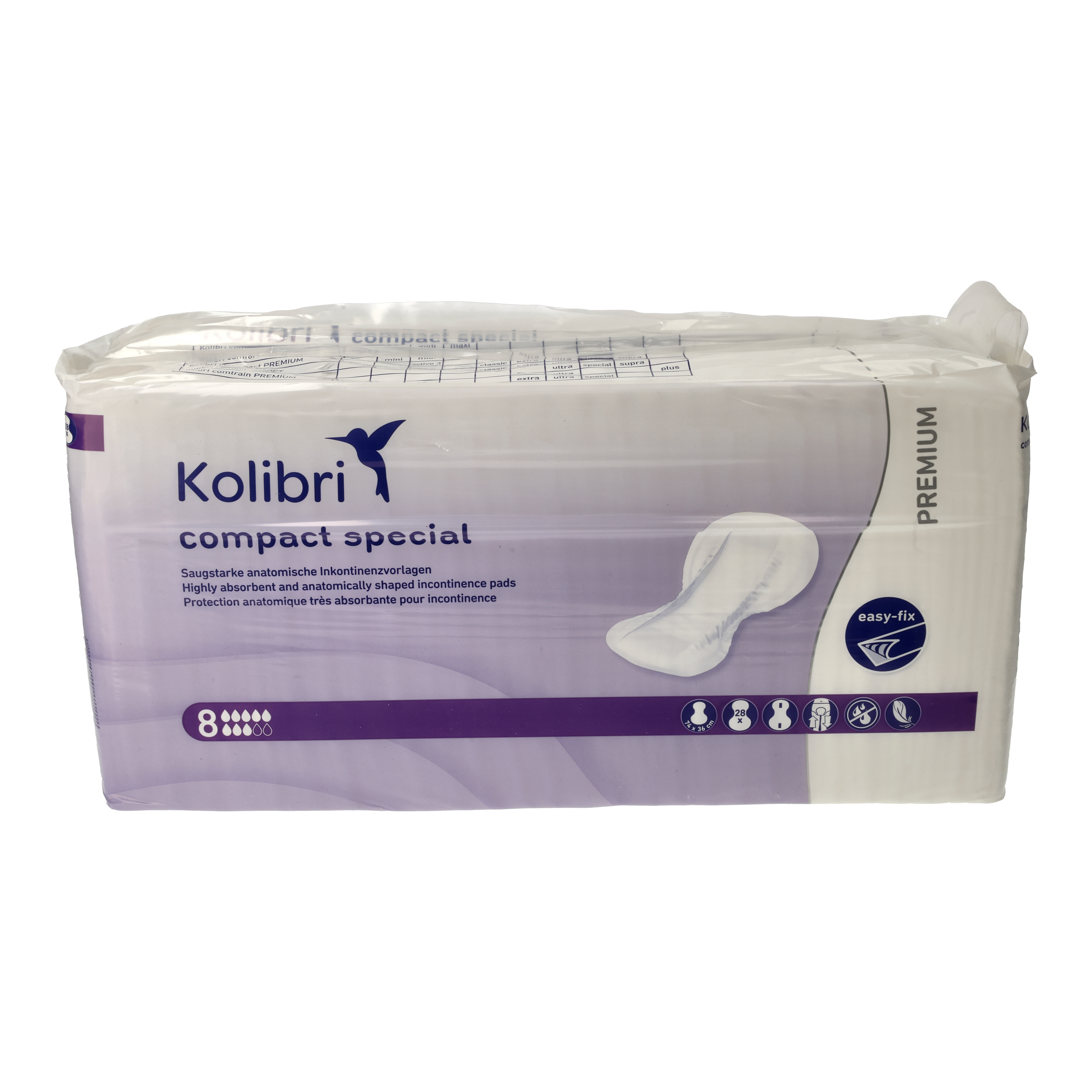 Kolibri compact PREMIUM special Vorlage - 2300 ml