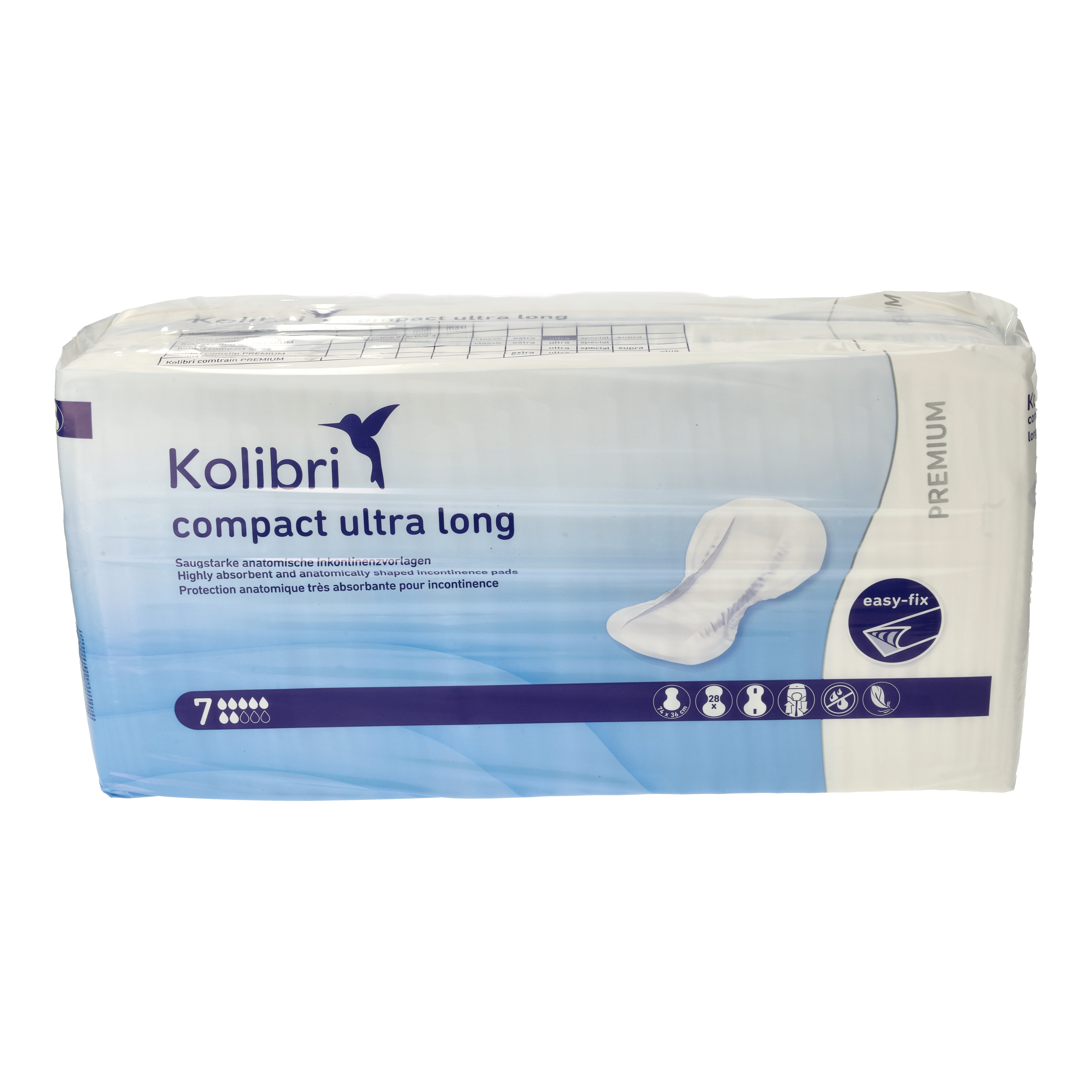 Kolibri compact PREMIUM ultra long Vorlage - 1900 ml