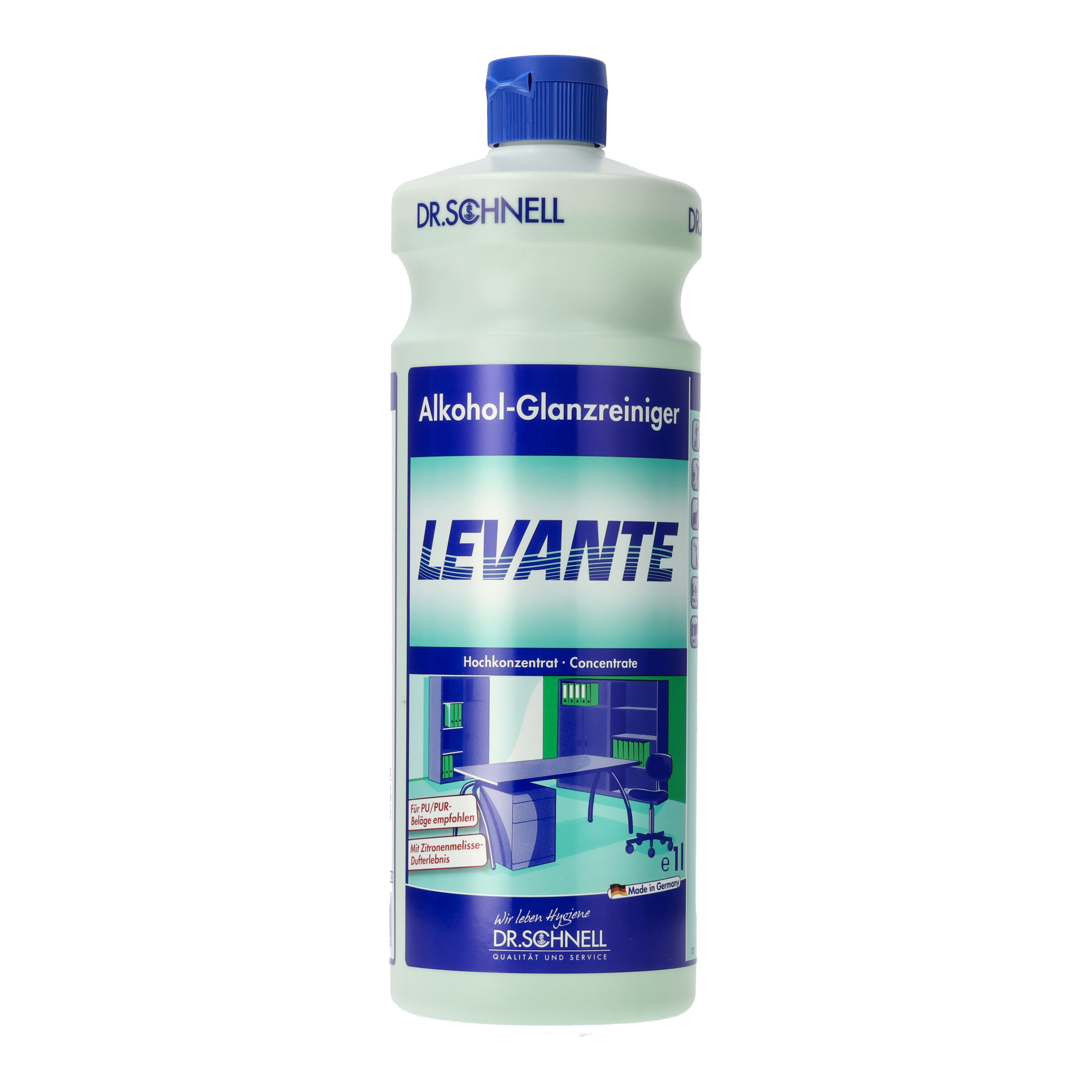 Dr. Schnell LEVANTE Alkohol-Glanzreiniger - 1 Liter