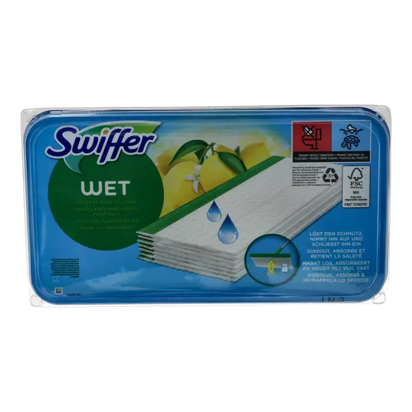 Swiffer Wet Wischtücher (Nachfüllpack) - 24 Tücher