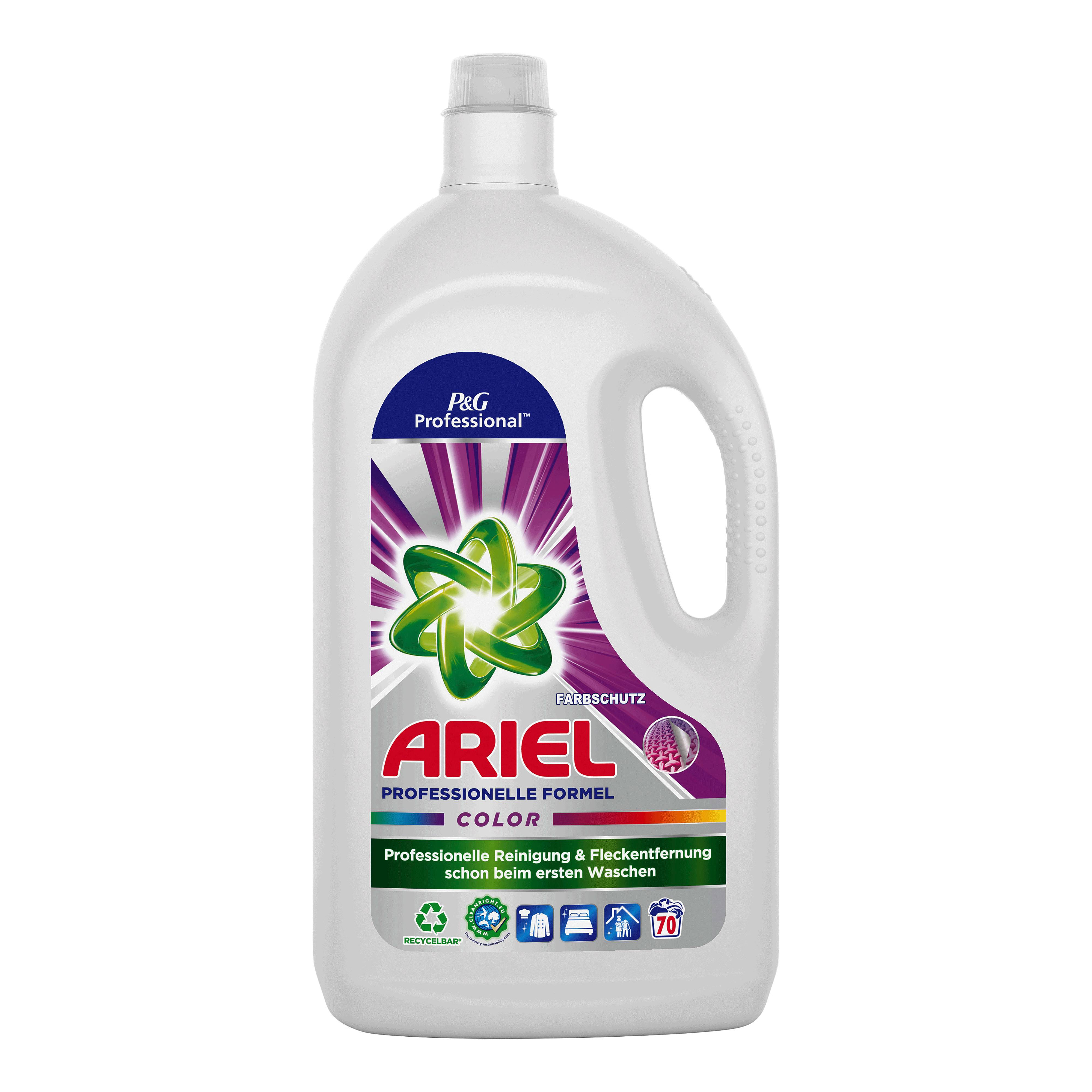 Ein Bild von Ariel Professional Color Flüssigwaschmittel - 3,5 Liter