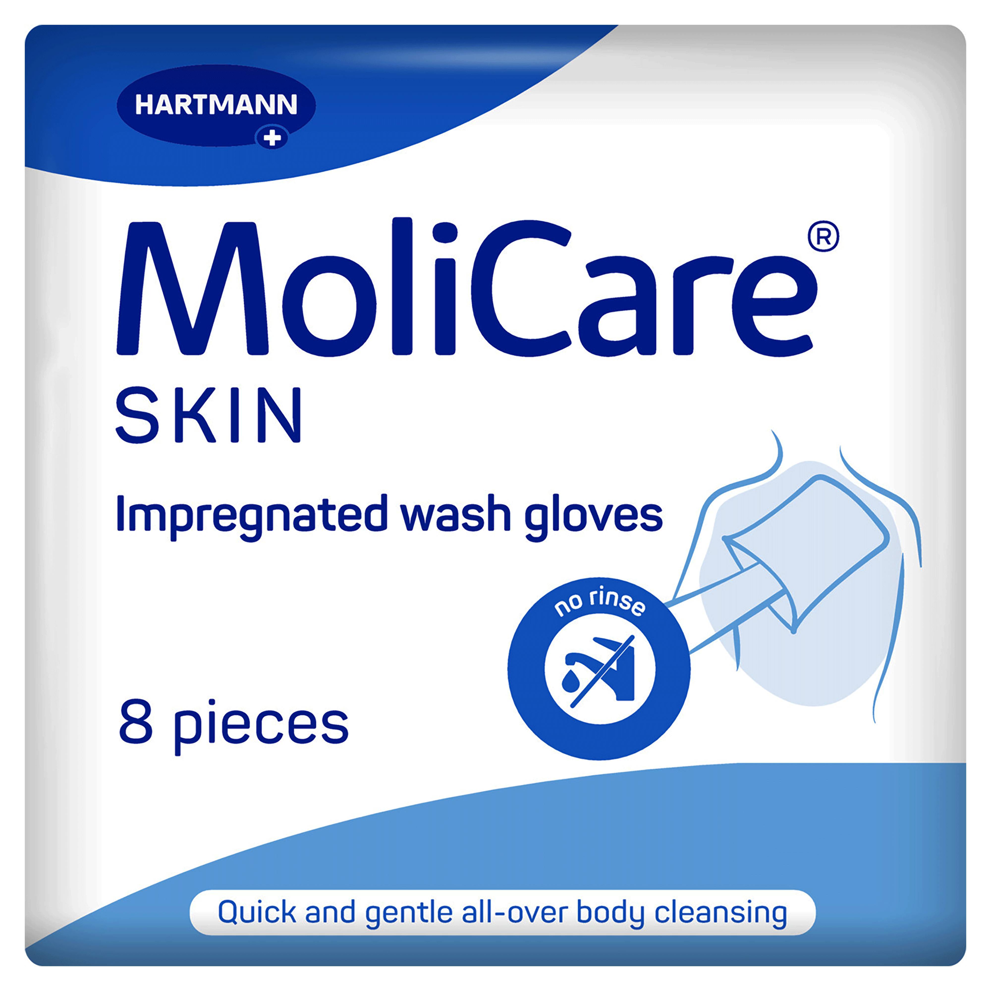 Hartmann MoliCare Skin Waschhandschuhe - 24 x 8 Stück